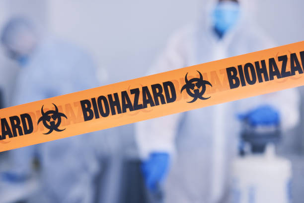 Professional Infectious Disease Decontamination technician working in Lakemont, GA